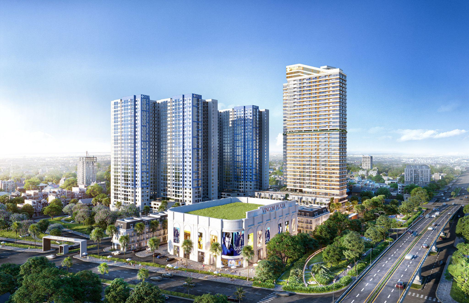 Căn hộ Charm City giai đoạn toà tháp Diamond